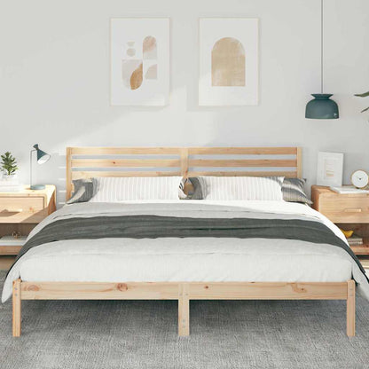 Struttura del letto Marrone 180 x 200 cm Pino massello | homemem39