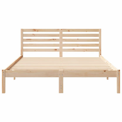Struttura del letto Marrone 160 x 200 cm Pino massello | homemem39