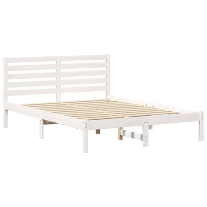 Struttura del letto Bianco 120 x 200 cm Pino massello | homemem39