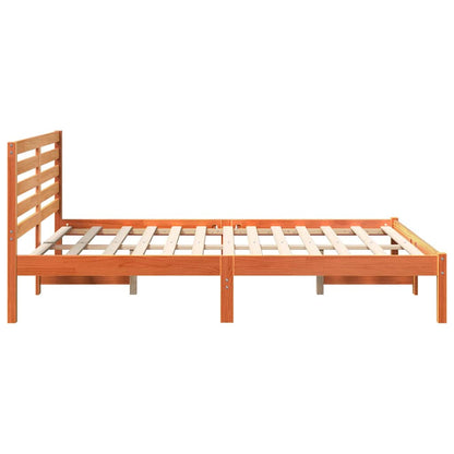 Struttura del letto Marrone cerato 120 x 200 cm Pino massello | homemem39