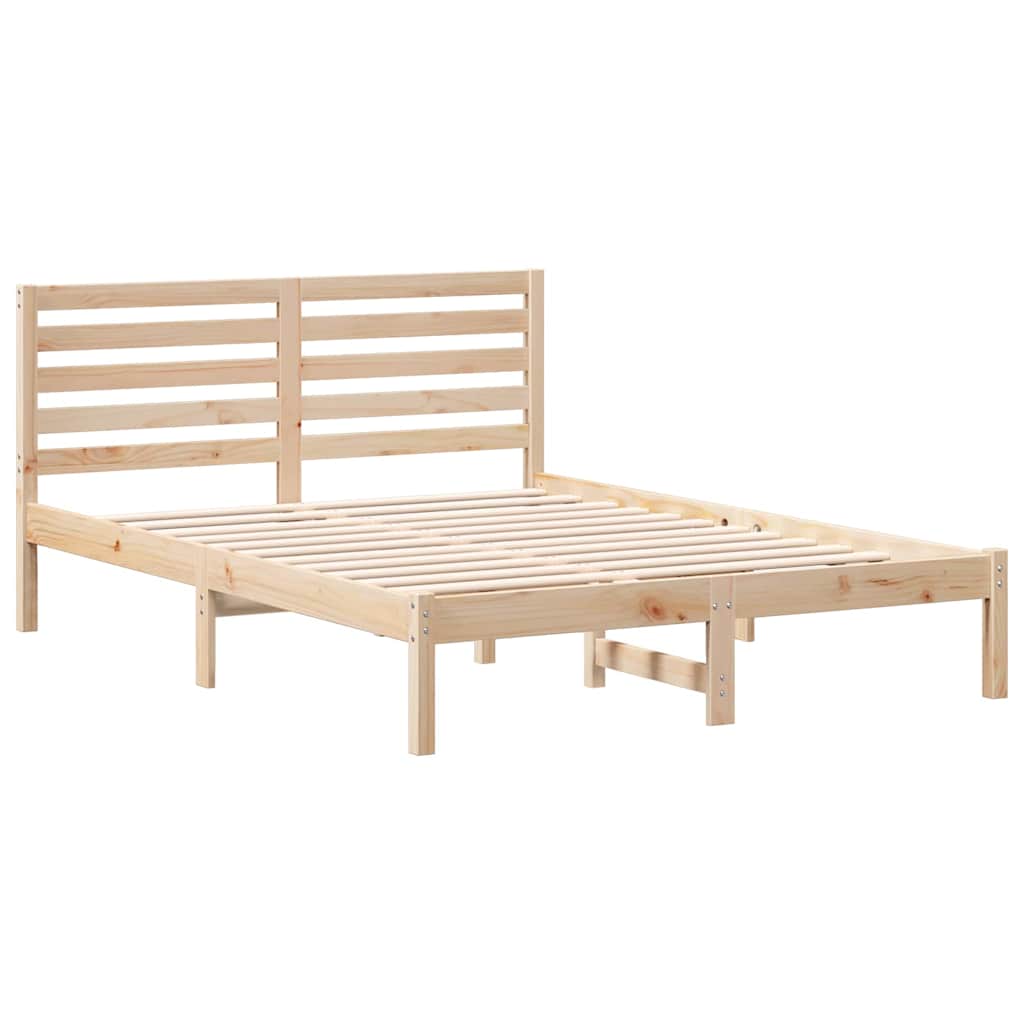 Struttura del letto Marrone 120 x 190 cm Pino massello | homemem39