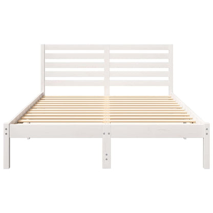 Struttura del letto Bianco 120 x 190 cm Pino massello | homemem39