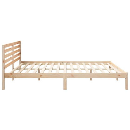 Struttura del letto Marrone 180 x 210 cm Pino massello | homemem39