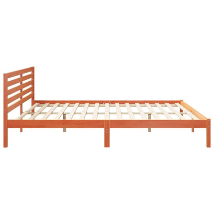 Struttura del letto Marrone cerato 180 x 220 cm Pino massello | homemem39
