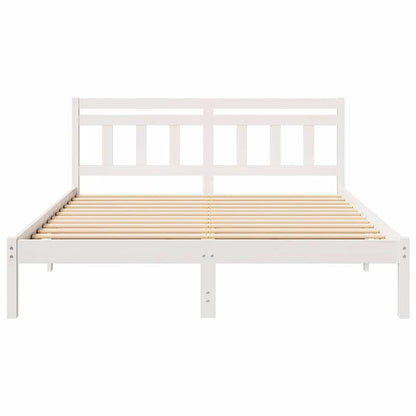 Struttura del letto Bianco 140 x 200 cm Pino massello | homemem39