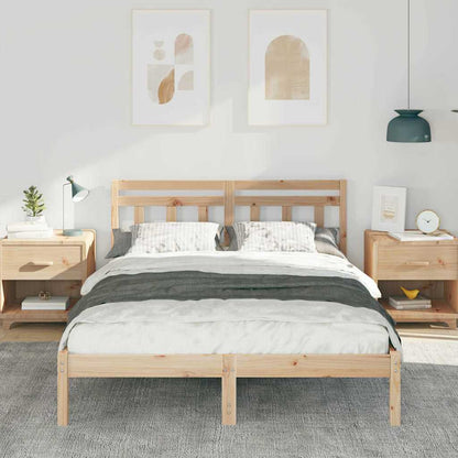 Struttura del letto Marrone 120 x 200 cm Pino massello | homemem39