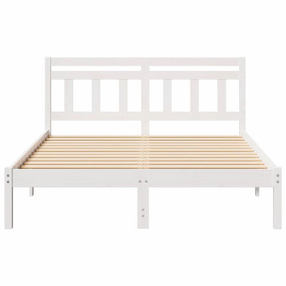 Struttura del letto Bianco 120 x 200 cm Pino massello | homemem39
