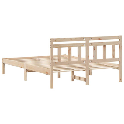Struttura del letto Marrone 120 x 190 cm Pino massello | homemem39