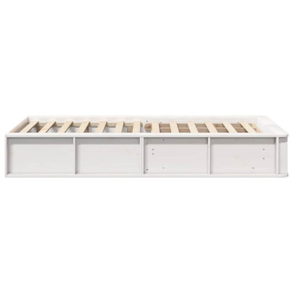 Struttura del letto Bianco 75 x 190 cm Pino massello | homemem39