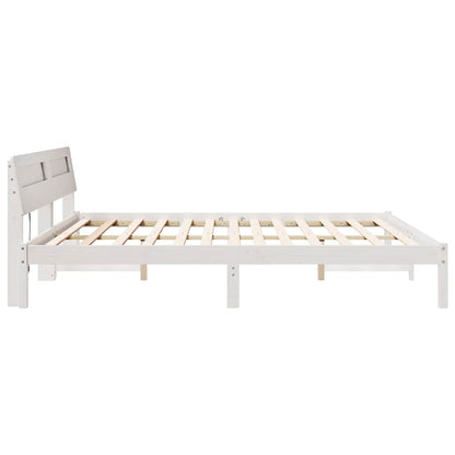 Struttura del letto Bianco 180 x 200 cm Pino massello | homemem39