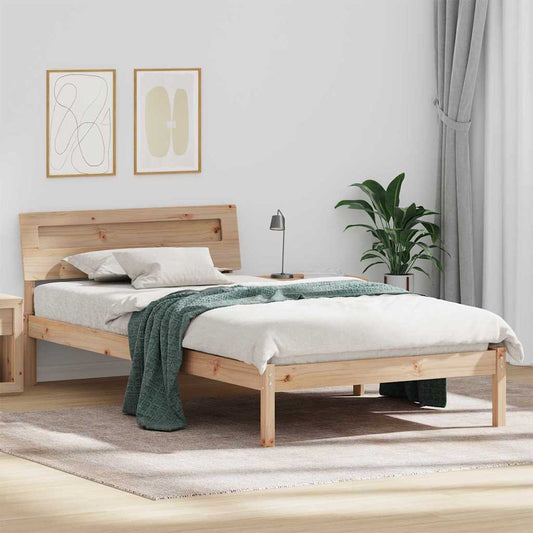 Struttura del letto Marrone 80 x 200 cm Pino massello | homemem39