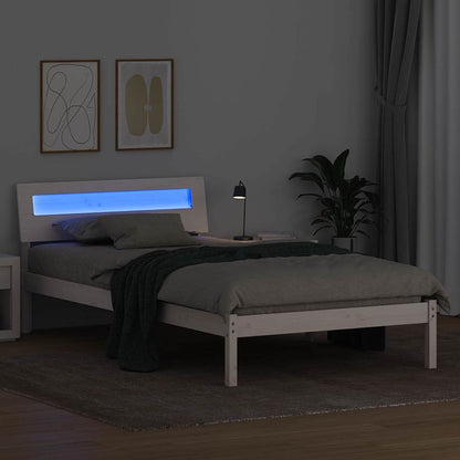 Struttura del letto Bianco 80 x 200 cm Pino massello | homemem39
