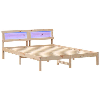 Struttura del letto Marrone 150 x 200 cm Pino massello | homemem39