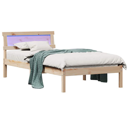 Struttura del letto Marrone 80 x 200 cm Pino massello | homemem39