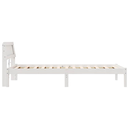 Struttura del letto Bianco 75 x 190 cm Pino massello | homemem39