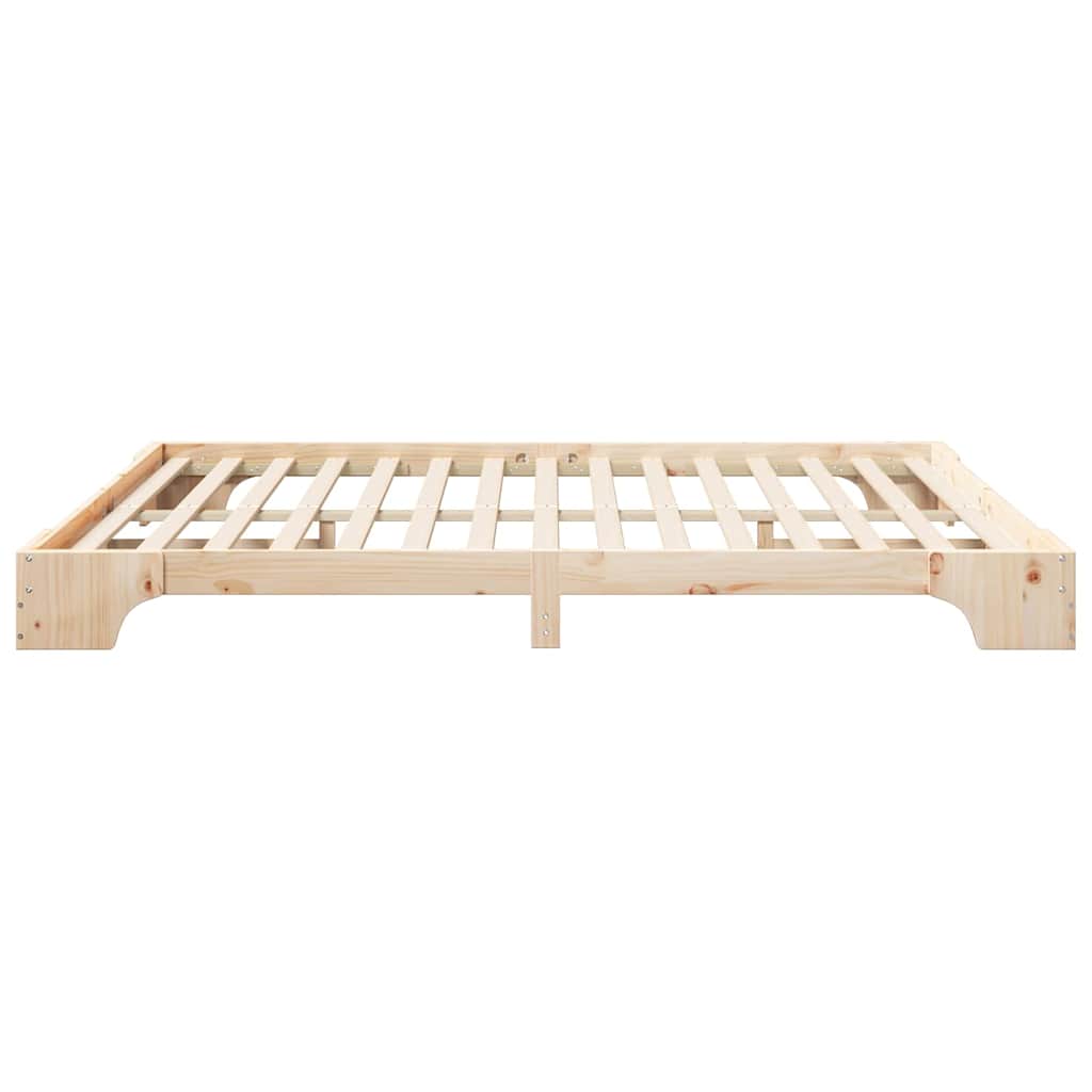 Struttura del letto Marrone 180 x 210 cm Pino massello | homemem39