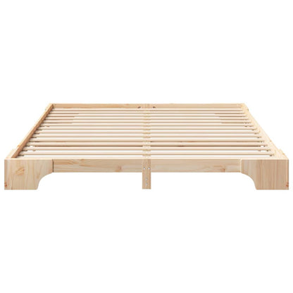 Struttura del letto Marrone 180 x 220 cm Pino massello | homemem39