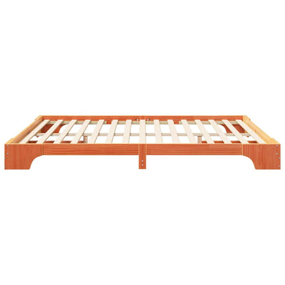 Struttura del letto Marrone 180 x 220 cm Pino massello | homemem39