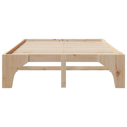 Struttura del letto Marrone 150 x 200 cm Pino massello | homemem39