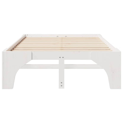 Struttura del letto Bianco 120 x 200 cm Pino massello | homemem39