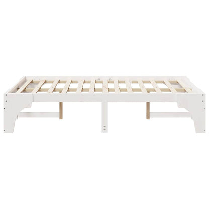 Struttura del letto Bianco 120 x 190 cm Pino massello | homemem39