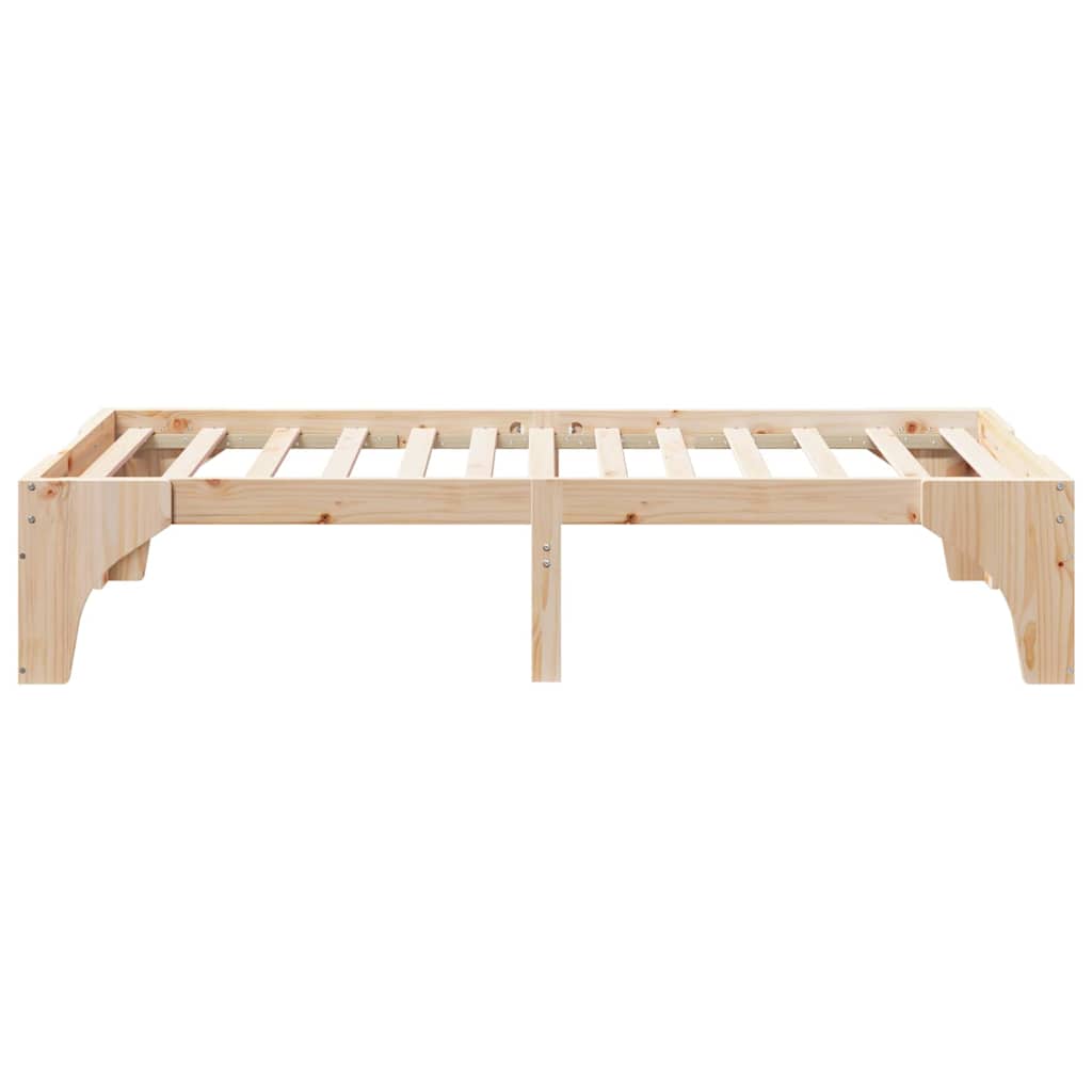 Struttura del letto Marrone 80 x 200 cm Pino massello | homemem39