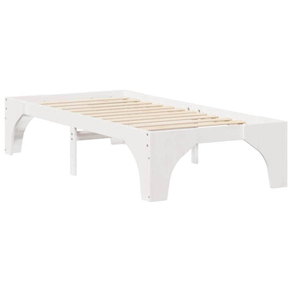Struttura del letto Bianco 80 x 200 cm Pino massello | homemem39