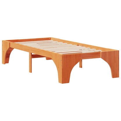 Struttura del letto Marrone 80 x 200 cm Pino massello | homemem39