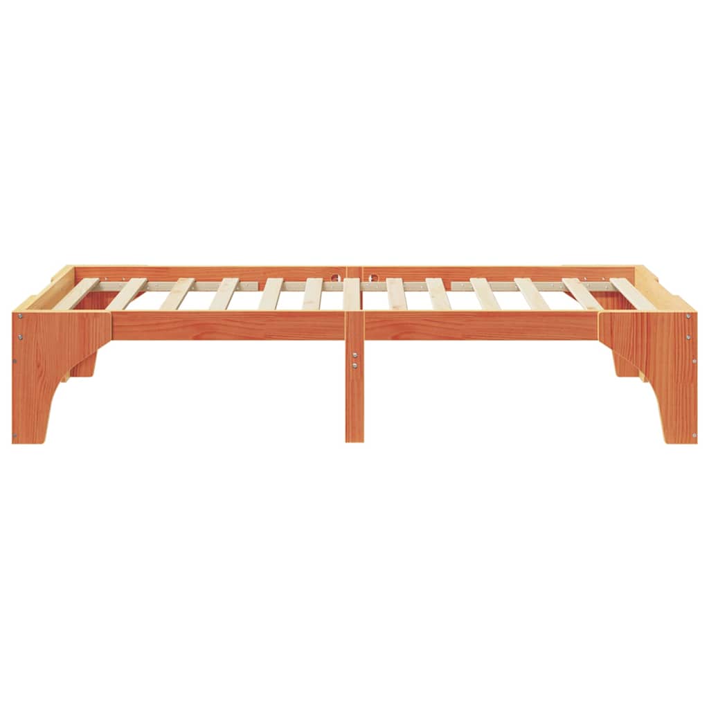 Struttura del letto Marrone 80 x 200 cm Pino massello | homemem39