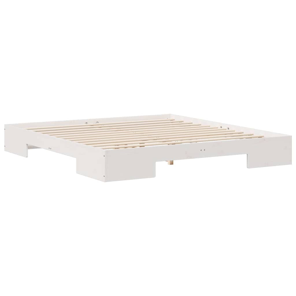 Struttura del letto Bianco 200 x 200 cm | homemem39