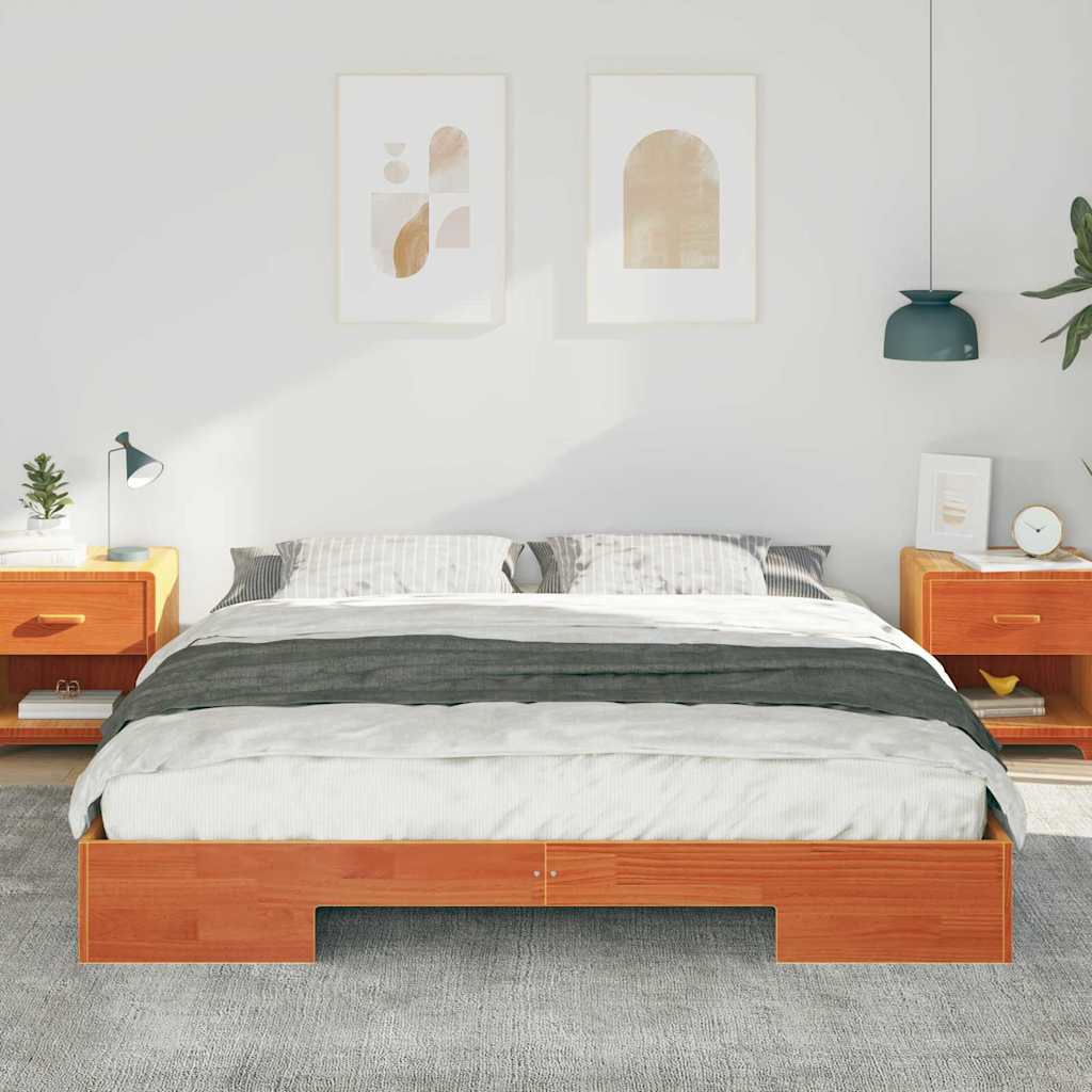 Struttura del letto Marrone 200 x 200 cm | homemem39