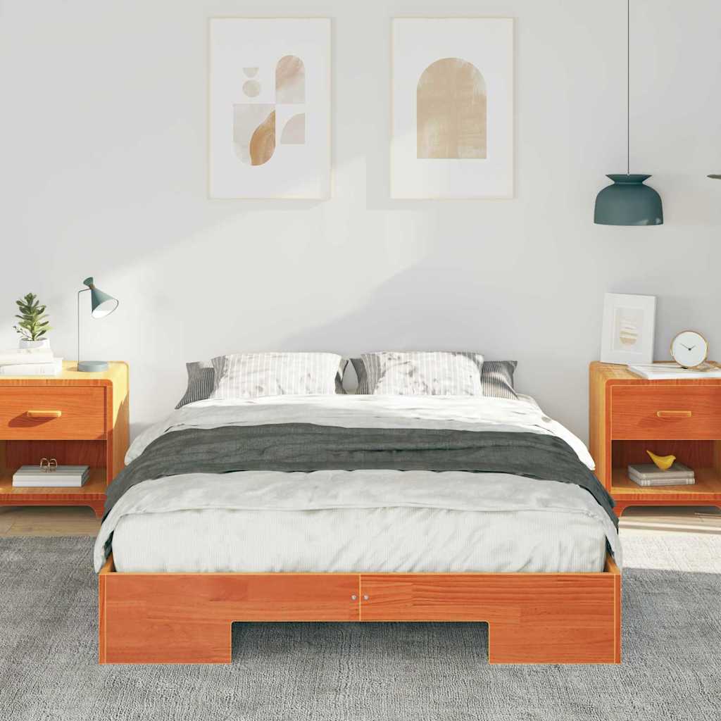 Struttura del letto Marrone 120 x 200 cm | homemem39