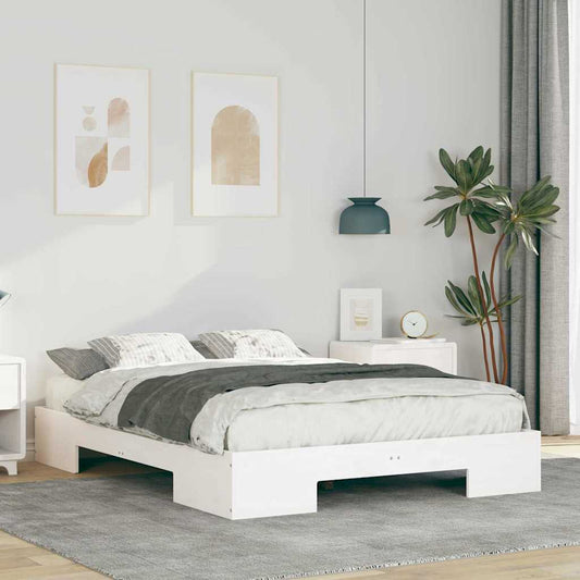 Struttura del letto Bianco 140 x 190 cm | homemem39