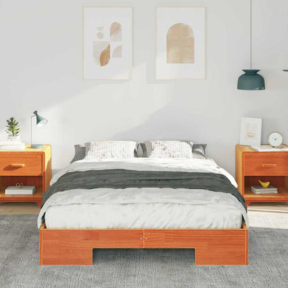 Struttura del letto Marrone 140 x 190 cm | homemem39