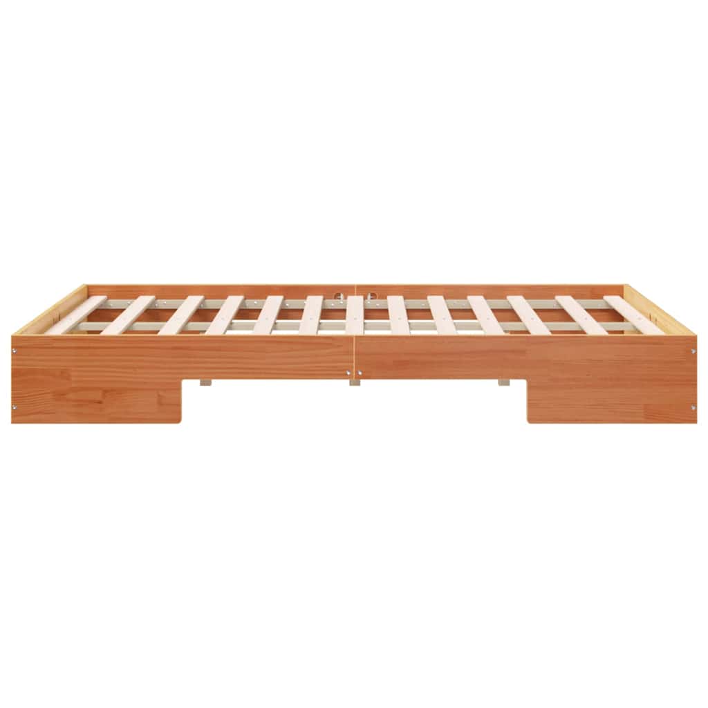 Struttura del letto Marrone 140 x 190 cm | homemem39