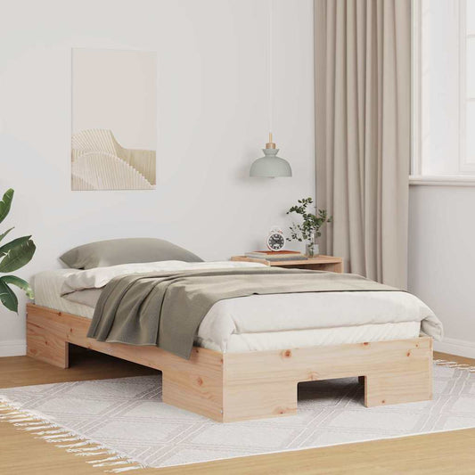 Struttura del letto Marrone 100 x 200 cm | homemem39