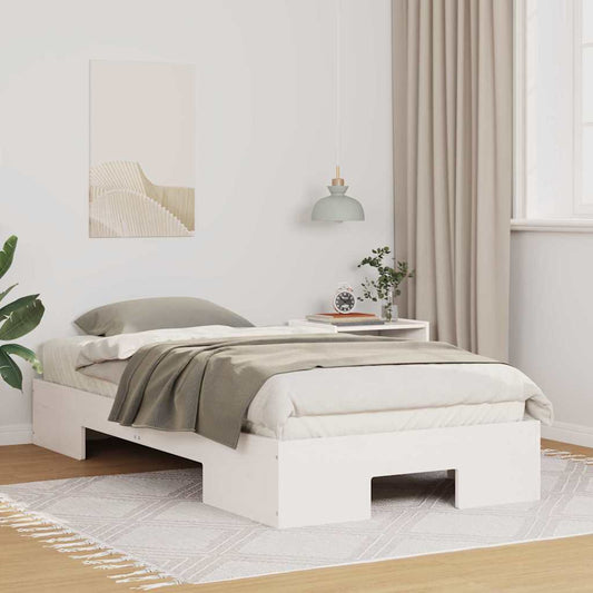 Struttura del letto Bianco 100 x 200 cm | homemem39
