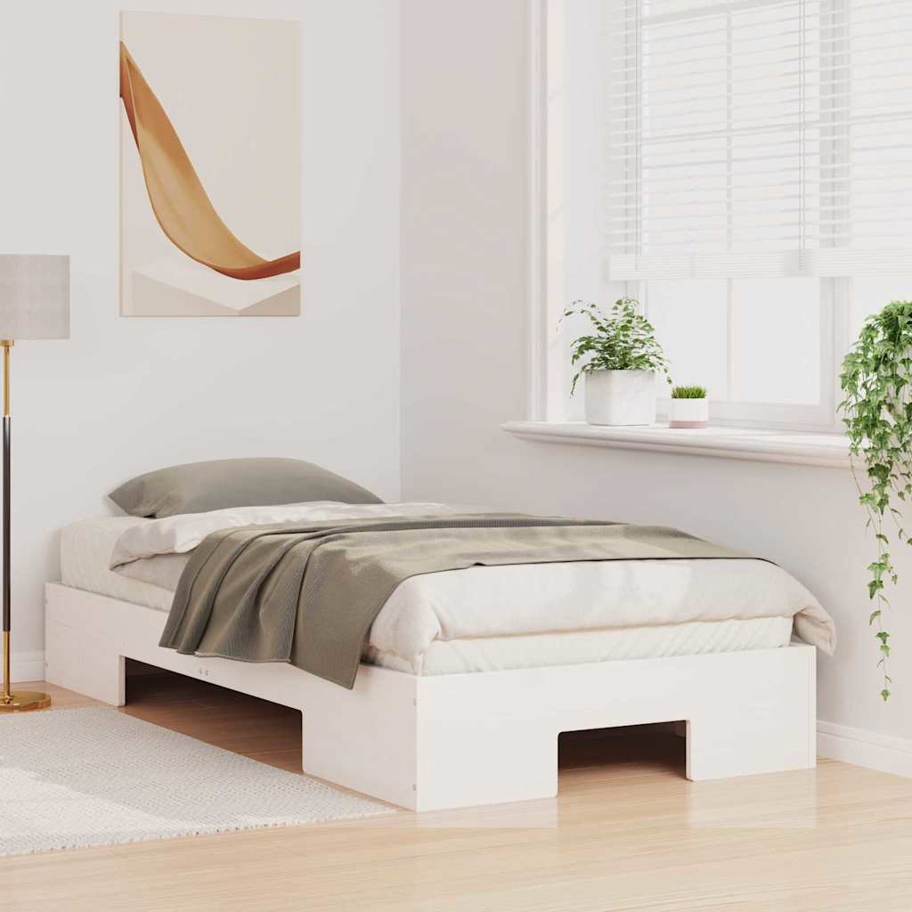 Struttura del letto Bianco 90 x 200 cm | homemem39