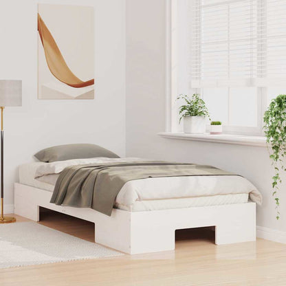 Struttura del letto Bianco 90 x 200 cm | homemem39