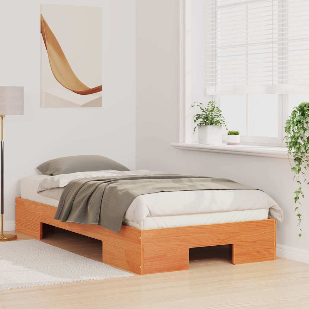 Struttura del letto Marrone 80 x 200 cm | homemem39