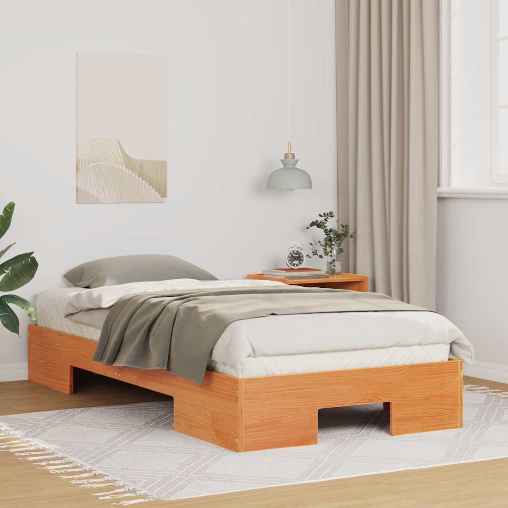 Struttura del letto Marrone 90 x 190 cm | homemem39