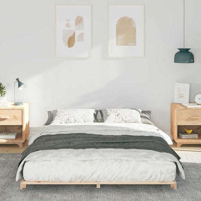 Struttura del letto Marrone 150 x 200 cm Pino massello | homemem39