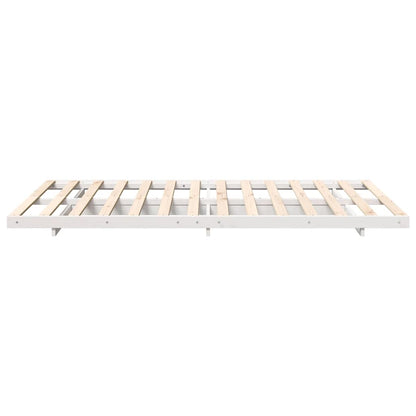 Struttura del letto Bianco 120 x 190 cm Pino massello | homemem39