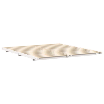 Struttura del letto Bianco 180 x 210 cm Pino massello | homemem39