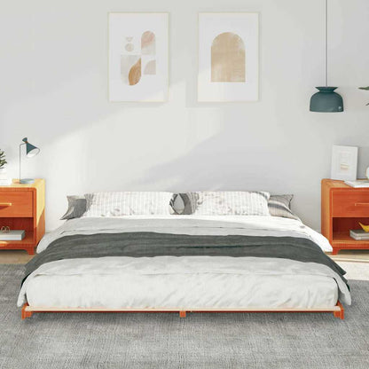 Struttura del letto Marrone cerato 180 x 210 cm Pino massello | homemem39