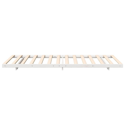 Struttura del letto Bianco 80 x 220 cm Pino massello | homemem39