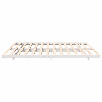 Struttura del letto Bianco 180 x 220 cm Pino massello | homemem39