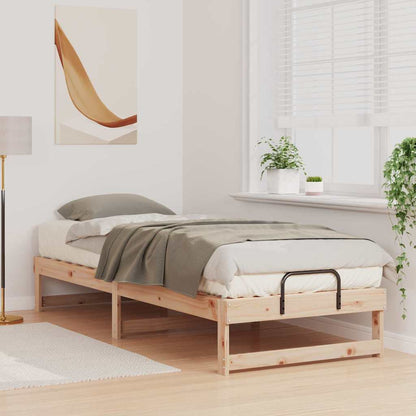Struttura del letto Marrone 80 x 200 cm Pino massello | homemem39