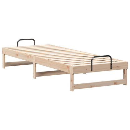 Struttura del letto Marrone 80 x 200 cm Pino massello | homemem39