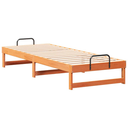 Struttura del letto Marrone 80 x 200 cm Pino massello | homemem39
